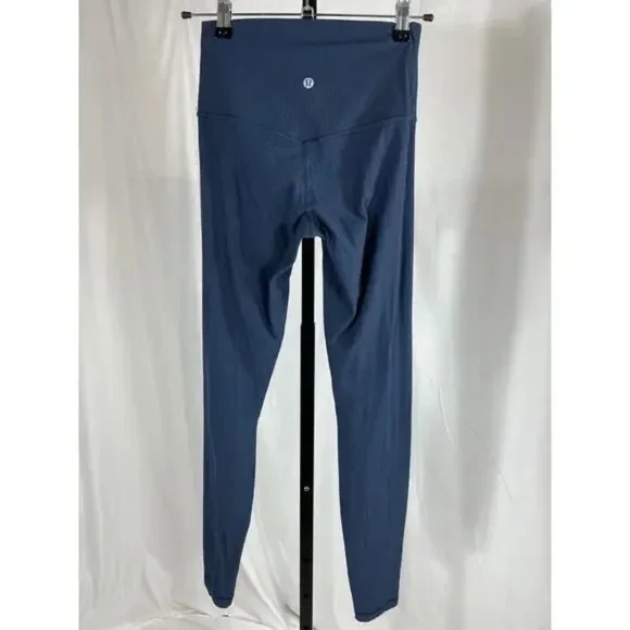 Lululemon Align High-Rise Ribbed Pant 28" TRUE NAVY Size 4 NWOT - Picture 7 of 7